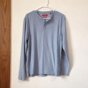 NWOT Bruno long sleeved blue Tee